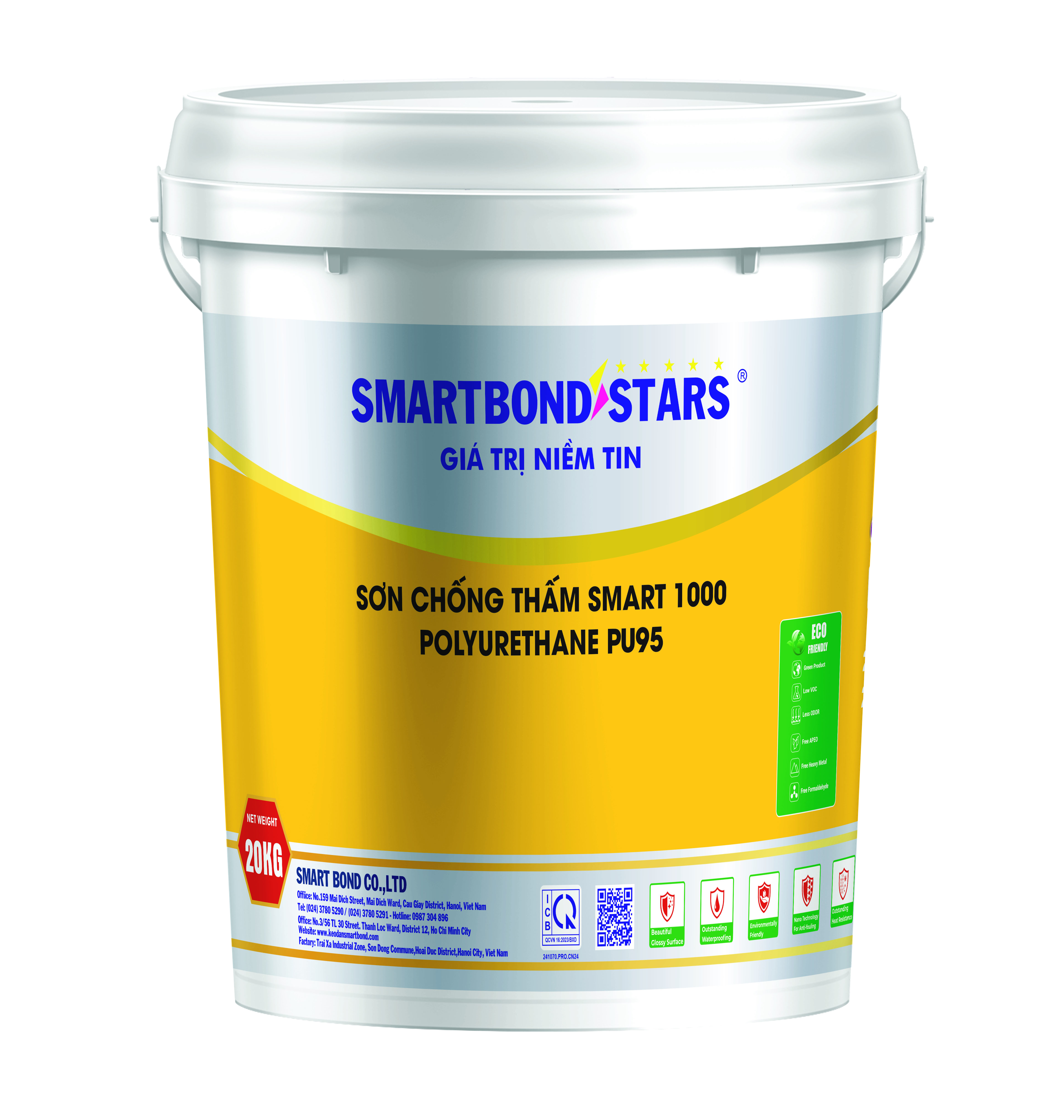 CHỐNG THẤM SMART 1000 PUURETHANE 95